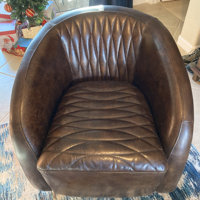 Greyleigh kirbyville leather chair hot sale